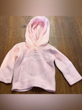 Elegant Baby Hooded Sweater